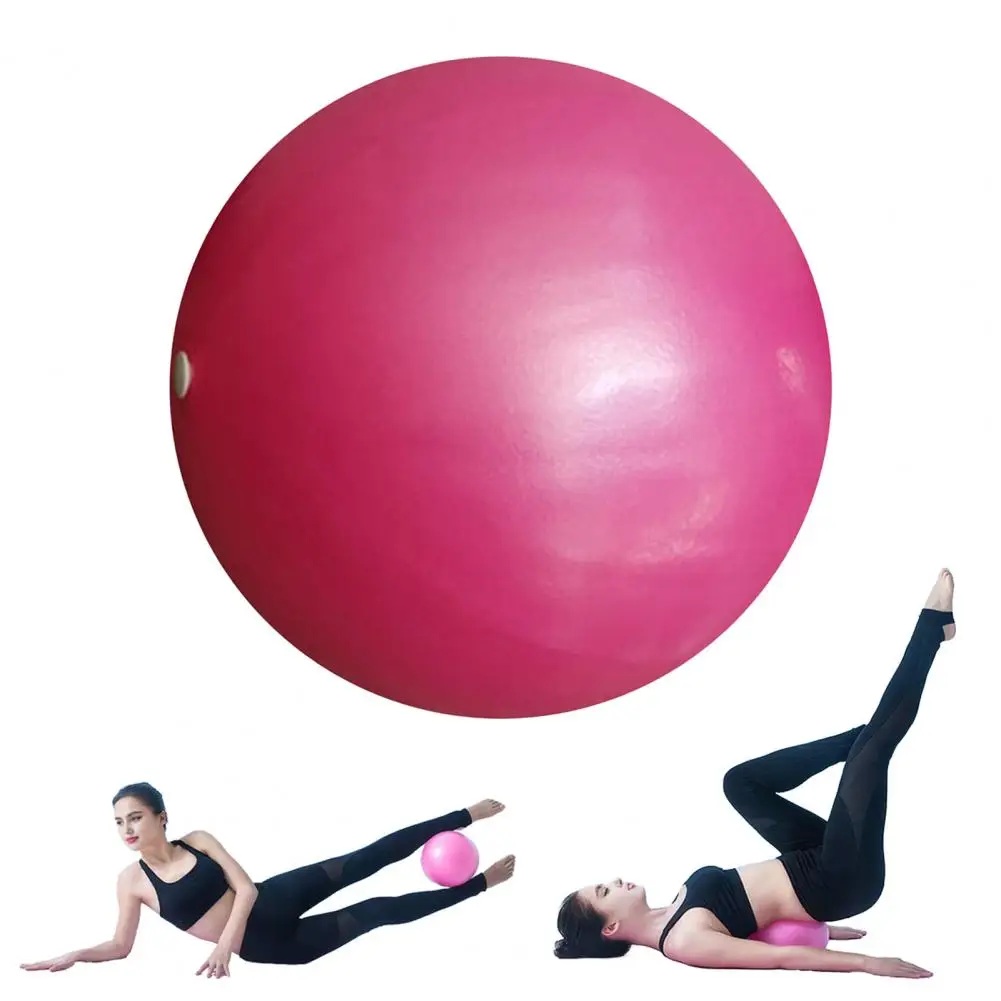 Mini pelota de Pilates de 25CM, pelota de Yoga, entrenamiento central, pelota de ejercicio pequeña, pelotas de Fitness antideslizantes, gimnasio en casa, equipo de entrenamiento de Pilates