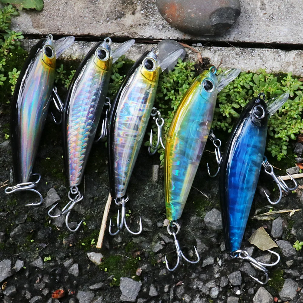 Señuelo de Pesca de tiro largo, cebo de silicona, 11g, 7cm, Swimbait, Wobbler, 3D, Crankbait, Jerkbait - imagen 4