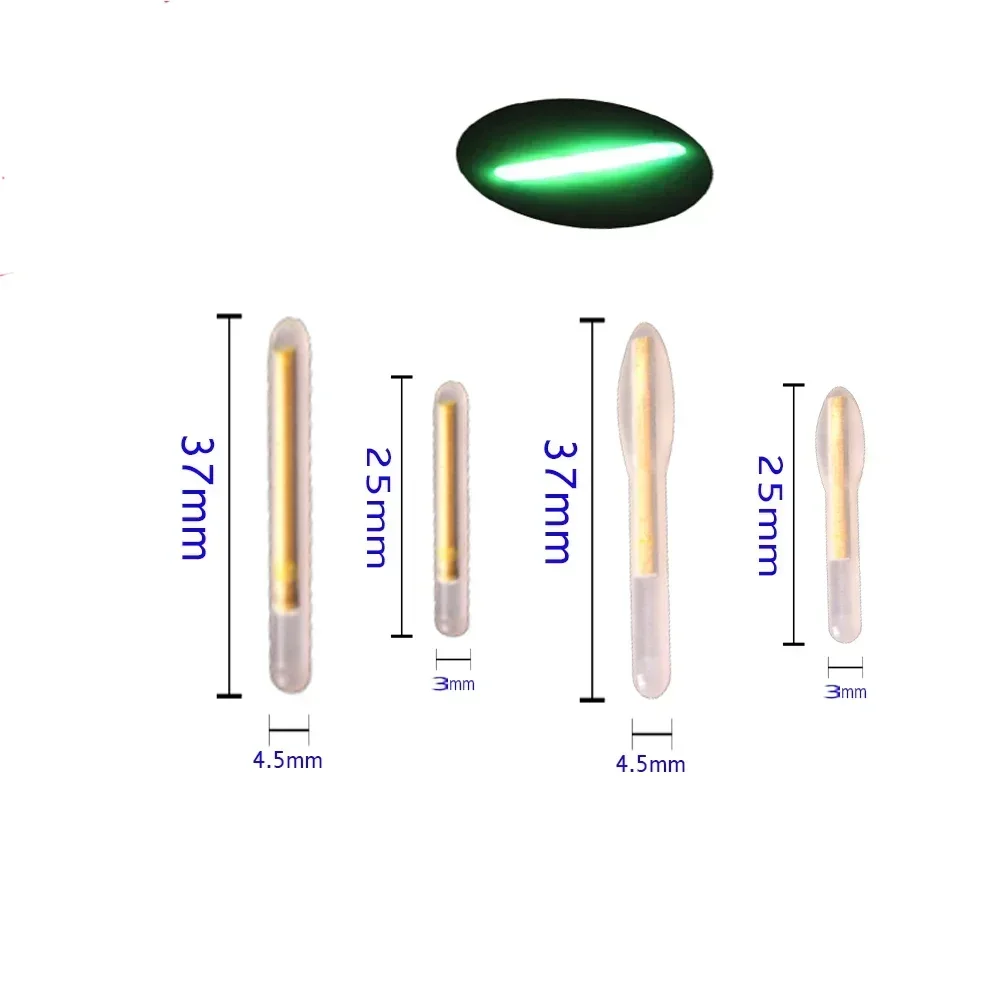 Flotador de pesca, barra de luz fluorescente, luces de varilla flotante nocturna, barra que brilla en la oscuridad, útil para pesca/fiesta