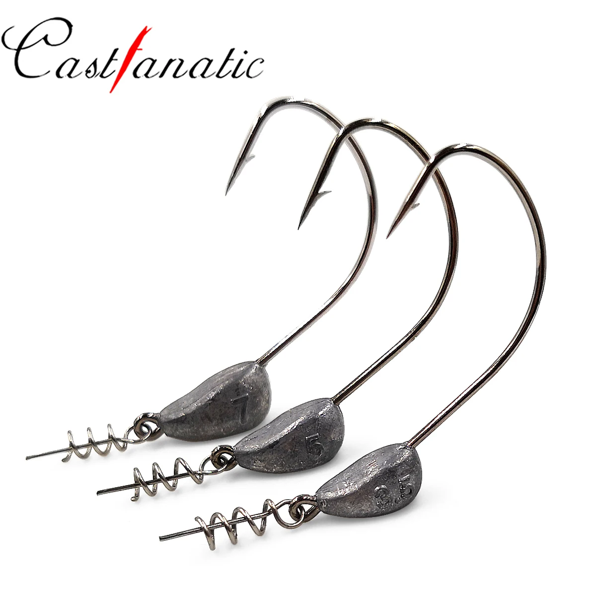 Castfanatic-anzuelos de pesca con cabeza de vaso, señuelo suave, aparejos de pesca, accesorios para carpa, 3,5g, 5G, 7g, 15G, 21g - imagen 5
