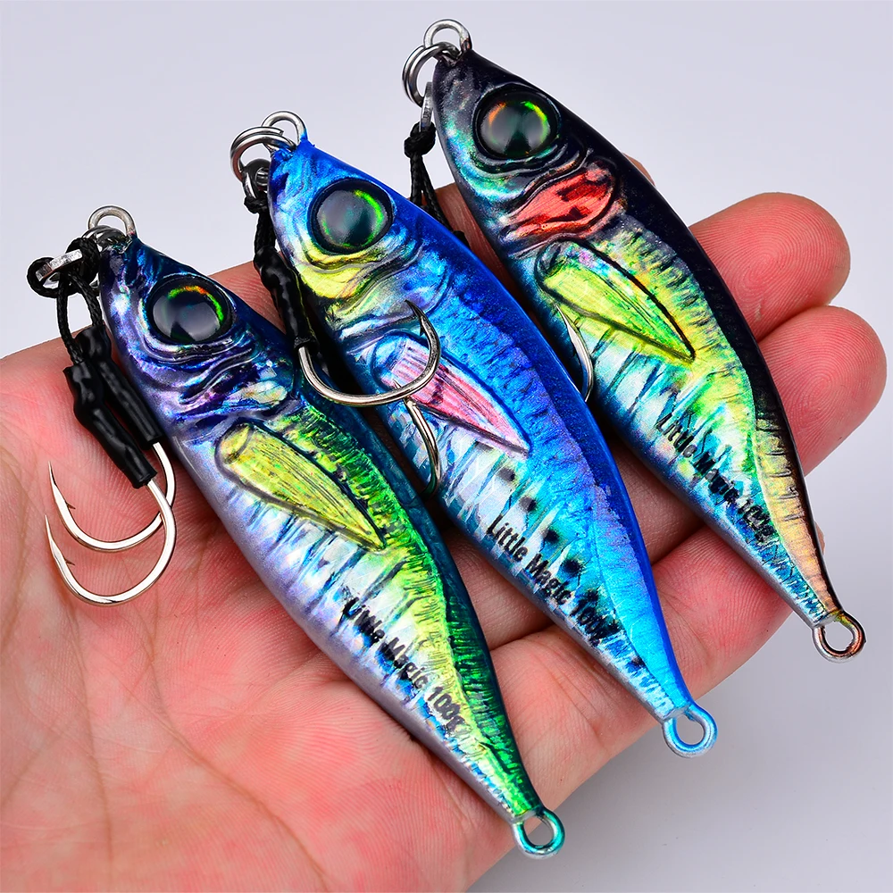 PROBEROS Cebo Luminoso 3D – Escamas reales para pesca de largo alcance - imagen 2