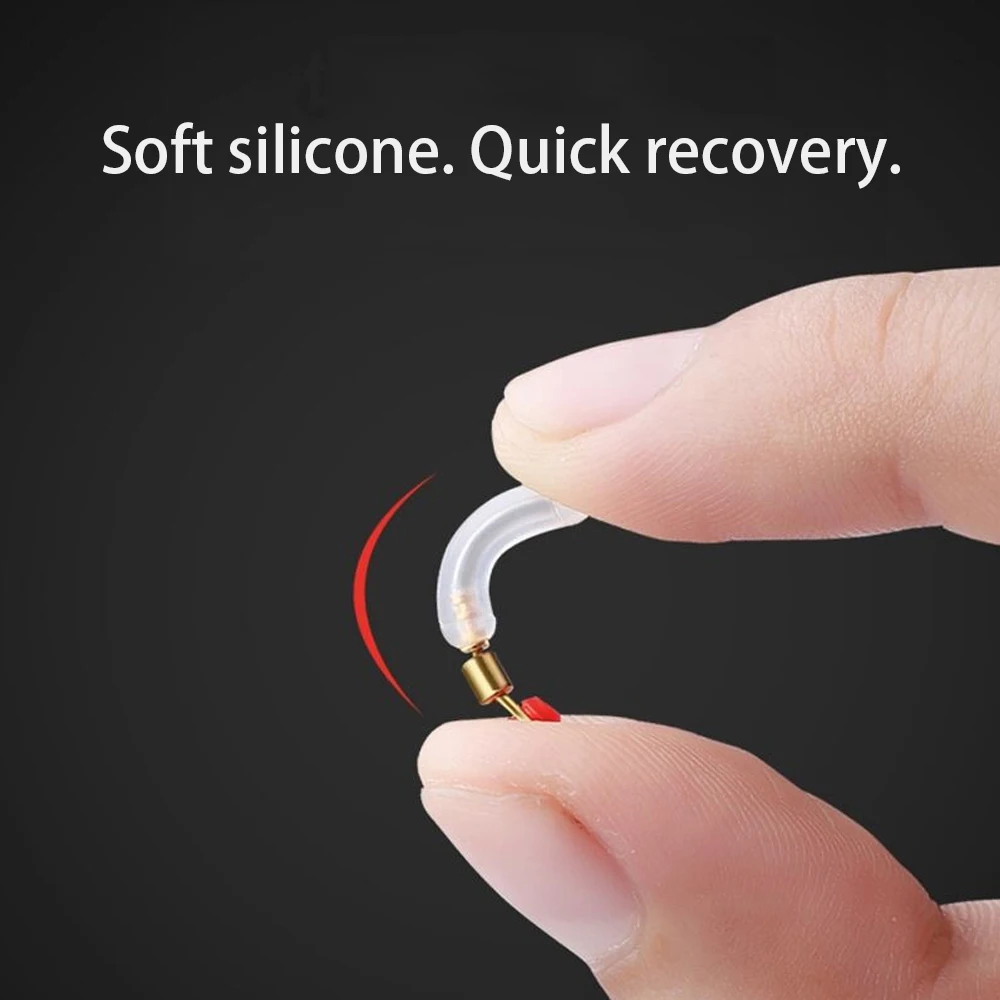 10/20/50 Uds. Equipo de Pesca rotación de 360 grados flotadores de Pesca accesorios Bobber herramientas de silicona de cobre flotador de Pesca Pesca - imagen 3