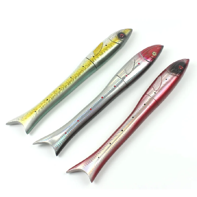 Mini caña de pescar telescópica de carbono para entretenimiento portátil, Mini caña de pescar de imitación en forma de pez de 1,6 m