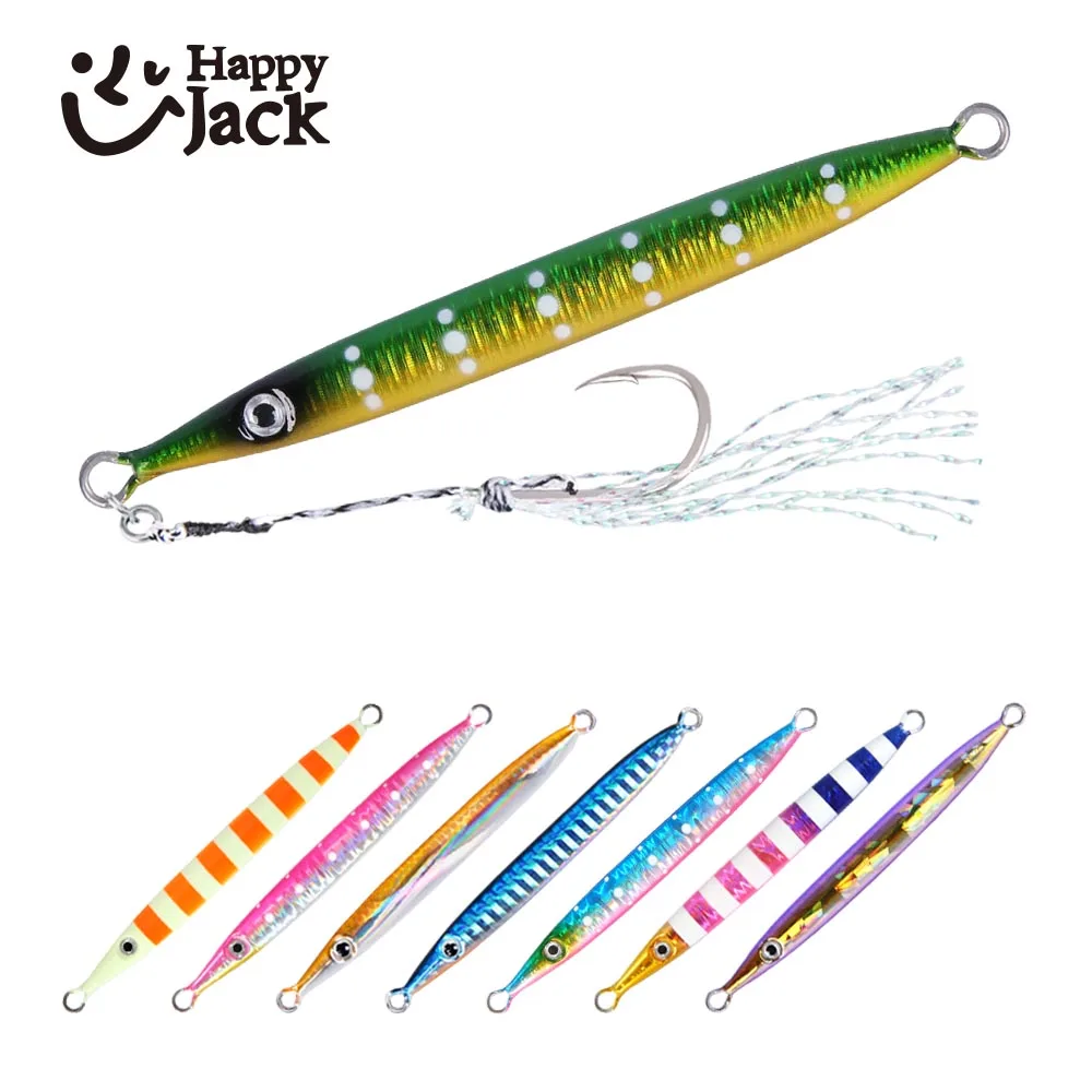 Happyjack Metal Jig para Lucio y Mar con Anzuelos Assist