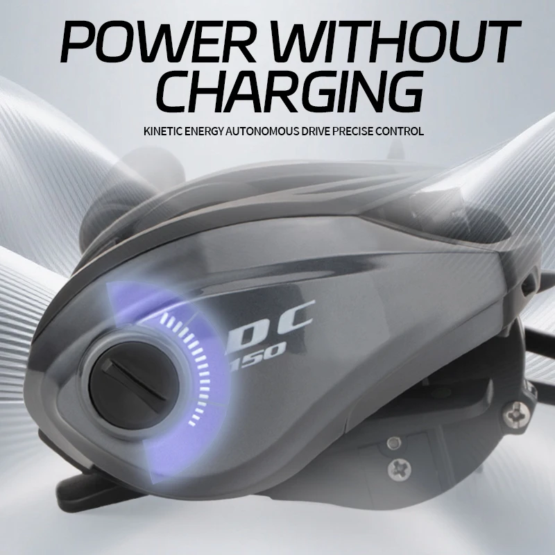 DEUKIO CC 2025 Carrete Baitcasting Eléctrico para Carpa y Agua Salada - imagen 5
