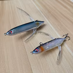 Swolfy-cebo de libélula Topwater, 10 Uds., 80mm/6,5g, 7cm/4g, Artificial superficial, Buzzbait Popper, lápiz Stickbait para Lucio