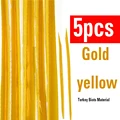 5pcs Gold Yellow
