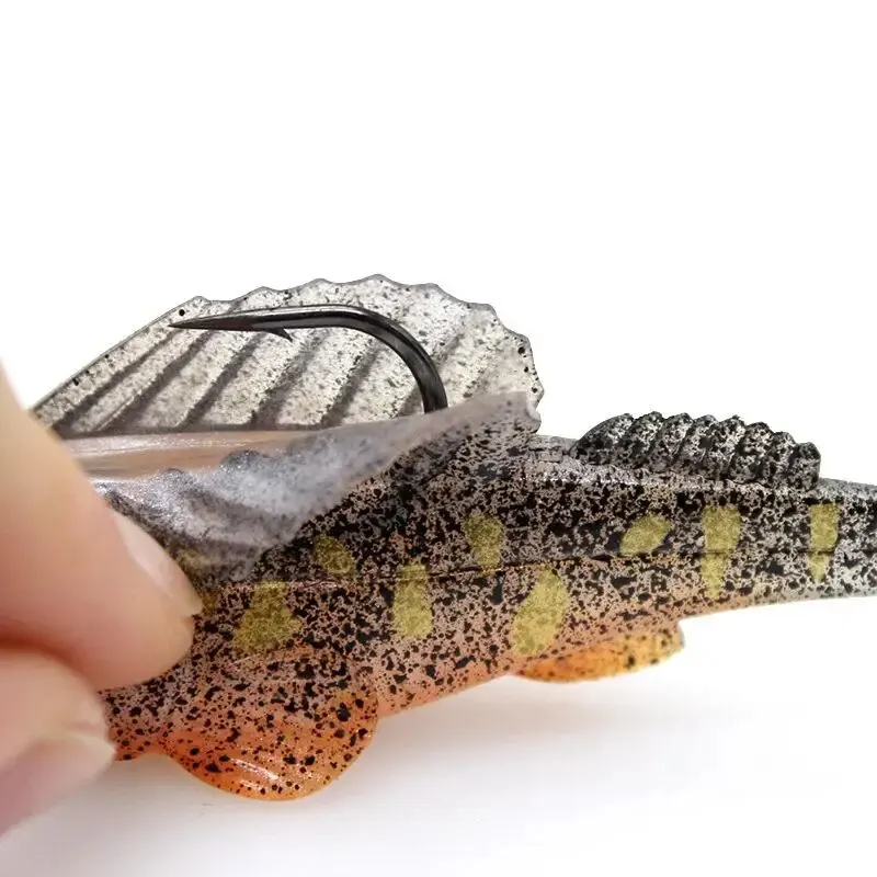 Cebo blando con punta de pez saltador, cola en T, anticolgante, paquete de boca, plomo, biónico, 7g, 10g, 14g, 20g - imagen 3