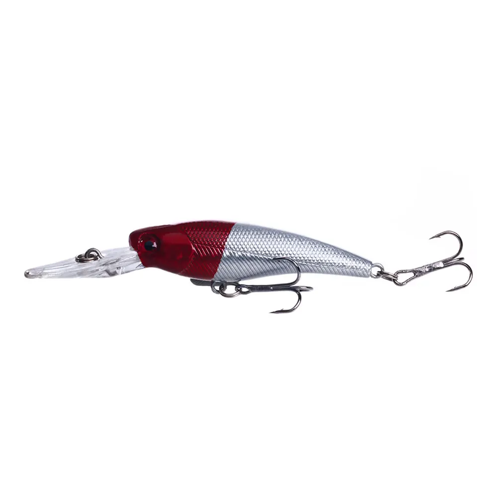 Minnow wobbler 9.5cm 8g hundimiento superficial lubina lucio - imagen 4