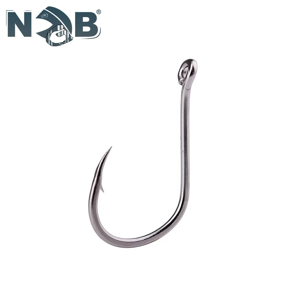 NGB 50 Uds Size1-Size10 ISEAMA anzuelo de pesca anzuelo de púas alimentador de carpa Anzol anzuelo aparejos de pesca anzuelos Jig pesca