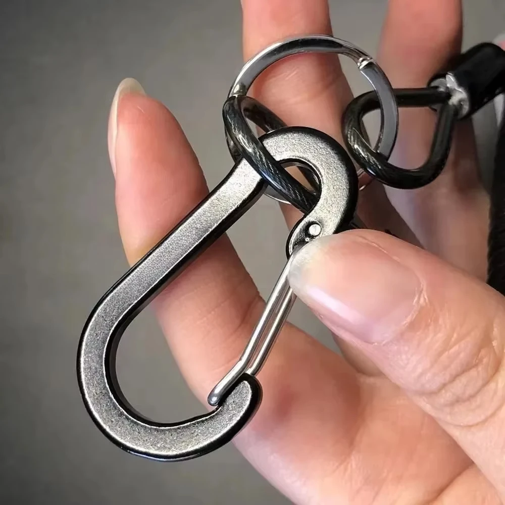 Cuerda elástica enrollada para pesca y llaves - imagen 4