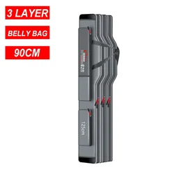 Bolsa de Pesca Plegable de 60/80/90/110/120 cm, Bolsa para Caña de Pescar, Carrete, Señuelos y Accesorios de Pesca