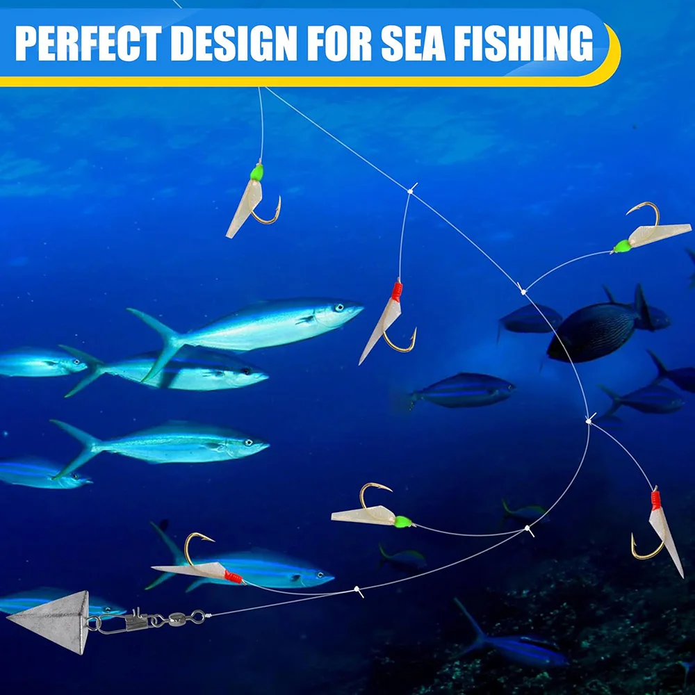 Aparejo completo montado para pesca
