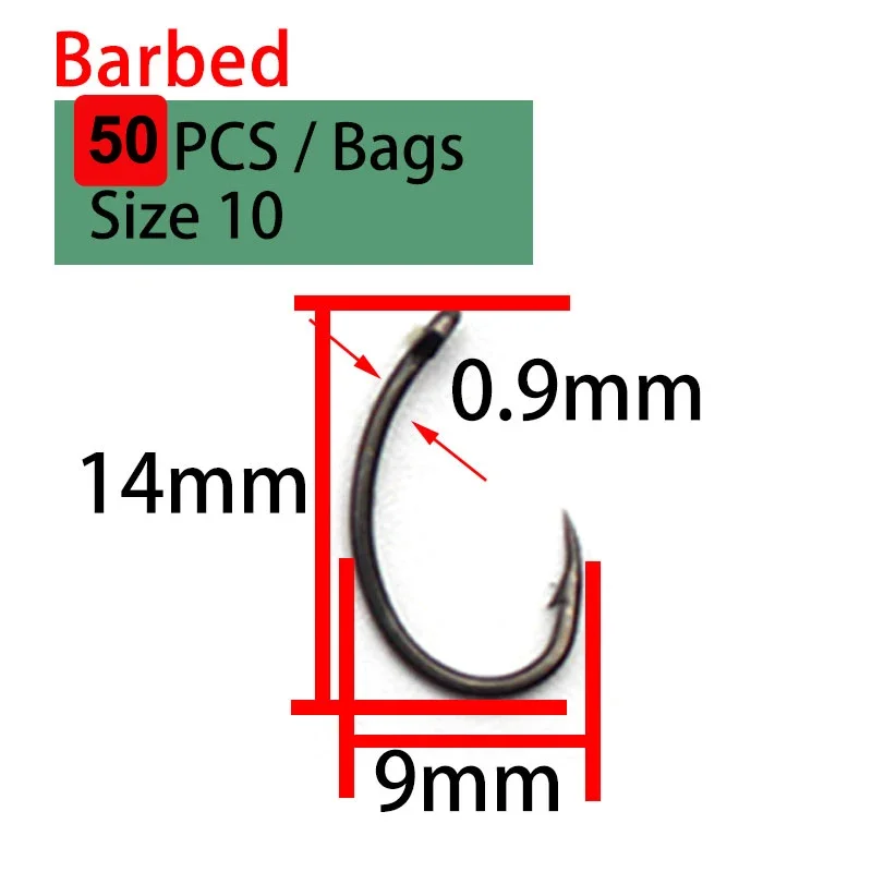 Barbed-Size 10