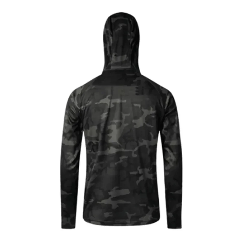 Camisas de pesca con protección solar de secado rápido para hombres, nuevo estilo, ropa de pesca, Jersey de pesca de manga larga ligero, sudaderas con capucha con cremallera - imagen 2