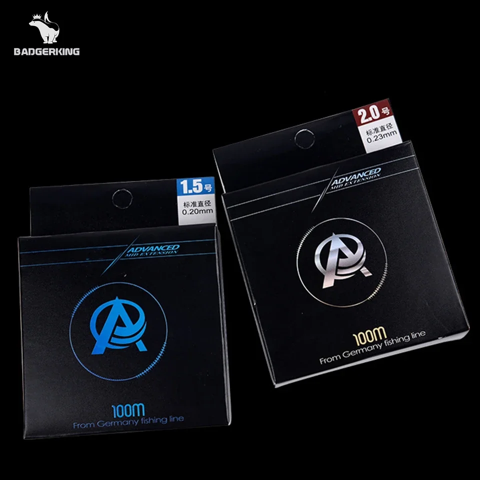 Línea de pesca monofilamento subacuática para pesca de carpa, 100m, mástil de camuflaje, línea principal y líder de línea de pescado - imagen 5