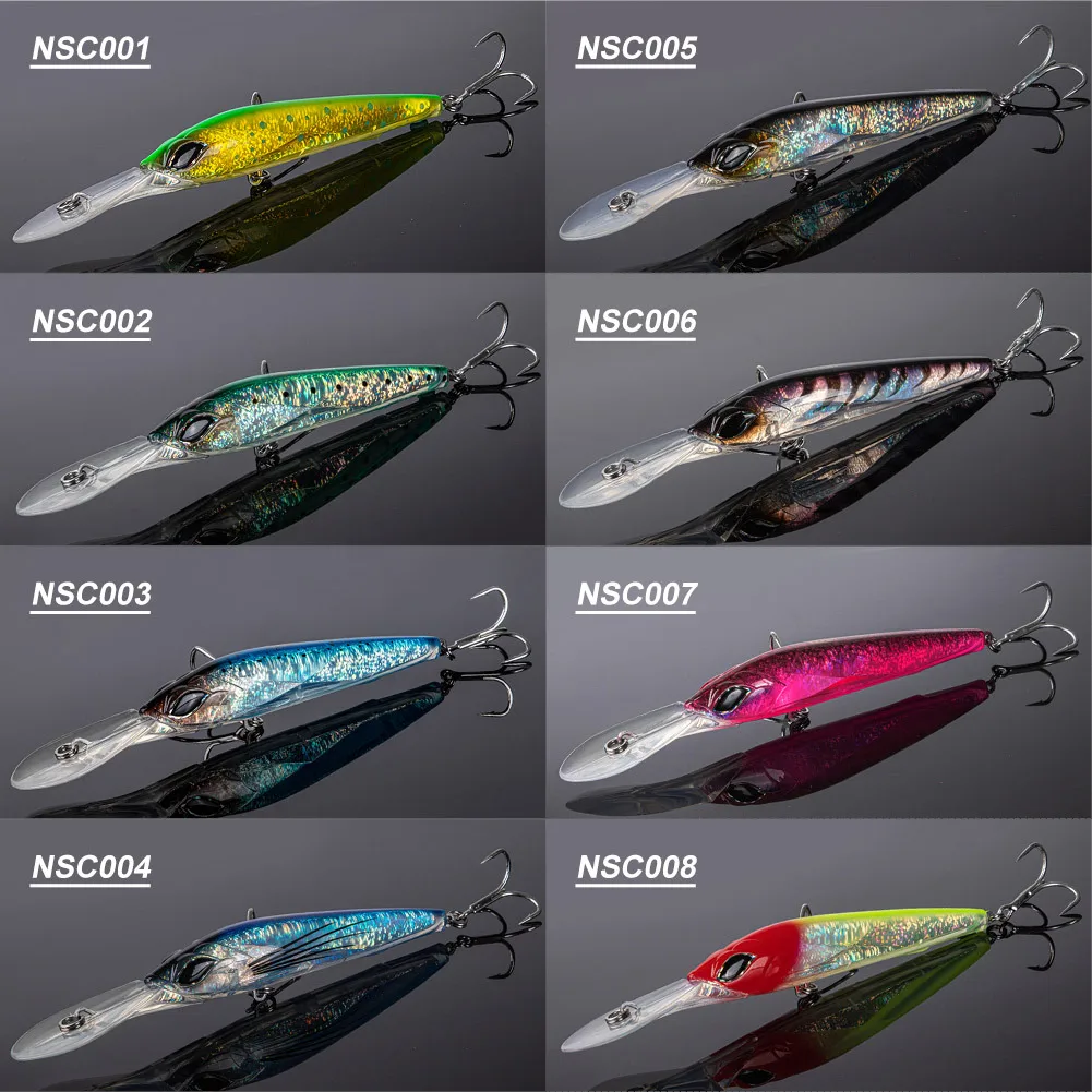 Noeby señuelo duro para Pesca de pececillos, cebo Artificial para Pesca en barco, lure180 mm, 90g - imagen 5