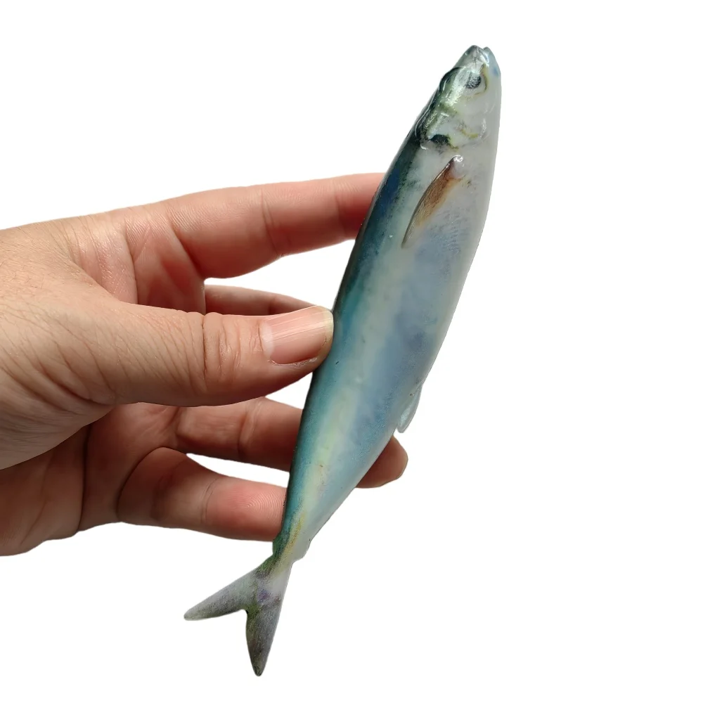 Señuelo de pintura de peces vivos 3D, 14,5 cm, 33g, cebo de pesca suave, tijera, cola de pez para pez mandarín, atún, lubina, pesca en el mar - imagen 4