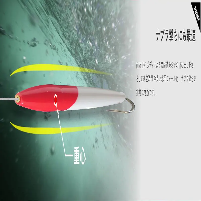 Cebo de arrastre de lápiz de arrastre de madera, señuelo de Pesca de Mar de 71g/6 pulgadas, Wobbler, Marlin, atún, barco, 1 unidad - imagen 5