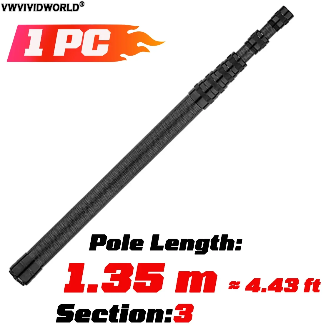 1.35 M Pole