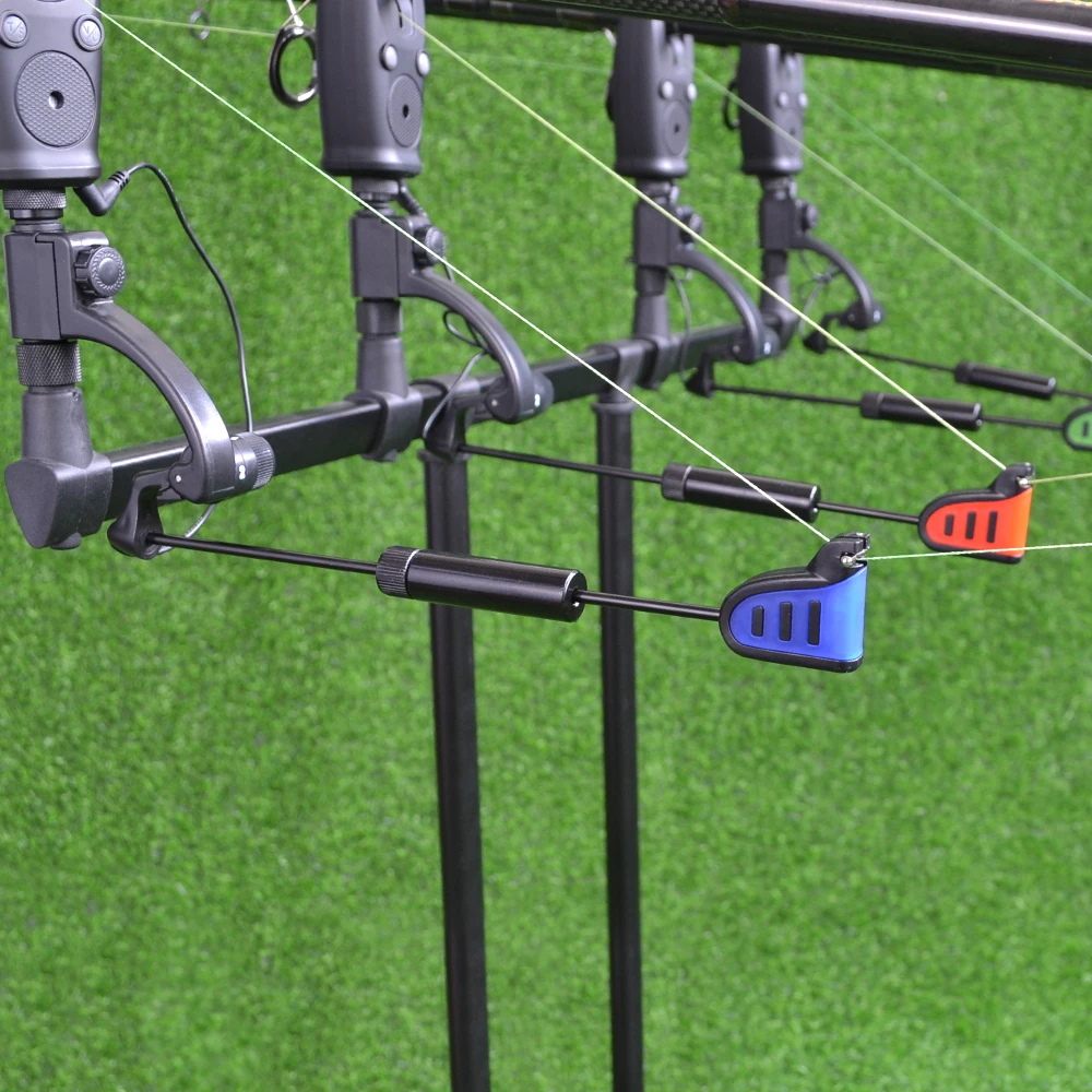 Hirisi-Juego de Swingers LED para pesca de carpa, con conector de cambio rápido, alarma de pesca, indicadores de mordida B2030 - imagen 2