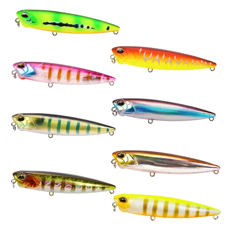 TSURINOYA-señuelo de pesca con lápiz Topwater DW59, 85mm, 10,5g, cebo duro, Wobblers flotantes artificiales, Lucio, lubina, Swimbait - imagen 3