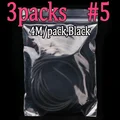 3packs Black