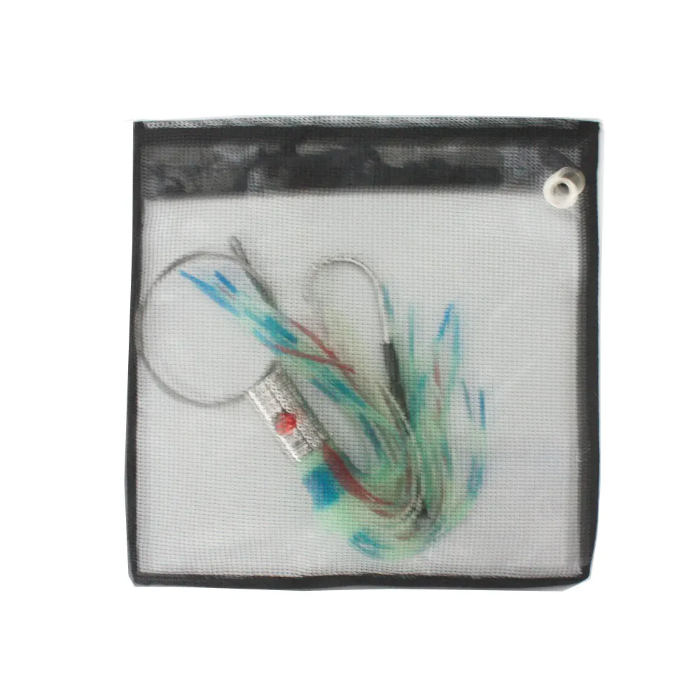 Viketech Offshore agua salada gran juego tiburón Wahoo atún pesca a curricán pulpo de acero inoxidable señuelos aparejados 9,4 "5,6 oz. - imagen 2