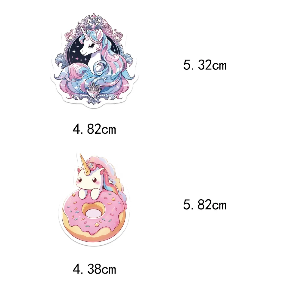 Pegatinas impermeables grafiti unicornio para portátil y tazas - imagen 3