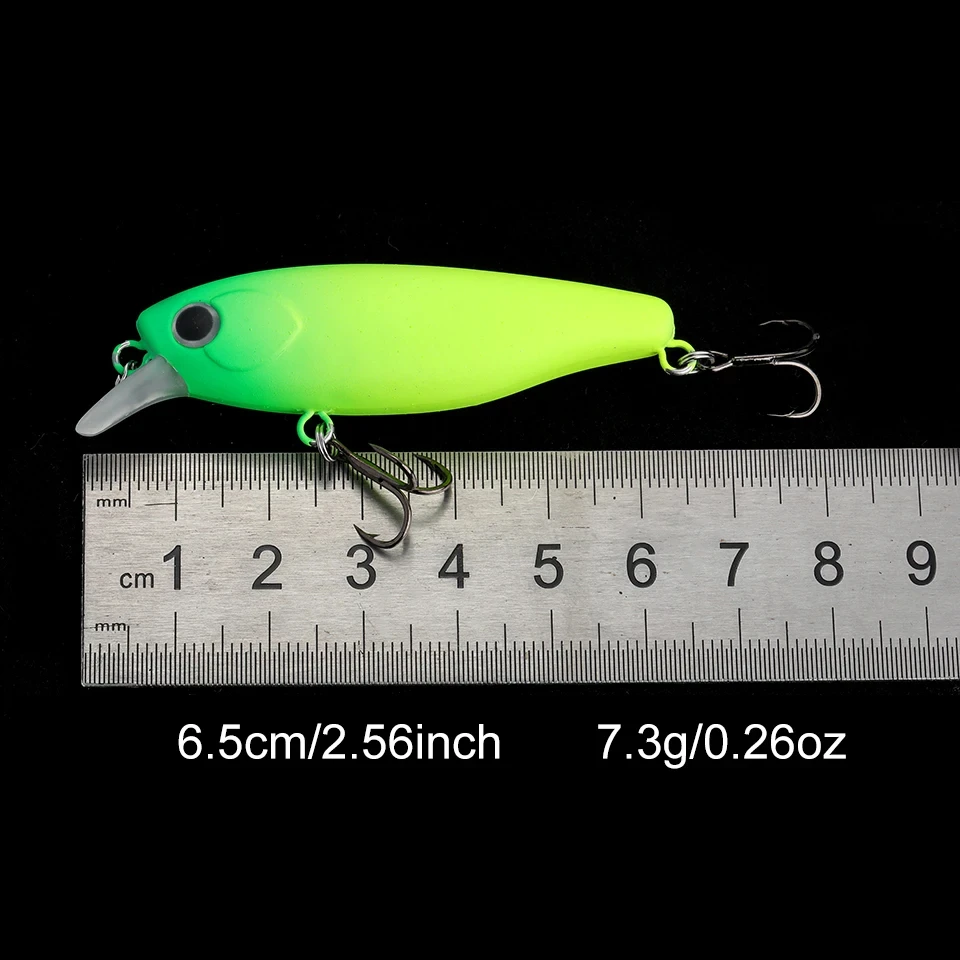 WALK FISH-Señuelos de Pesca de pececillo que se hunden, cebo duro Artificial, Wobblers para Lucio, lubina, trucha, Jerkbait, Swimbait de plástico, 60mm, 7g - imagen 3