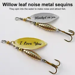 Paletas metálicas de Spinnerbait – Cuchillas giratorias para señuelos