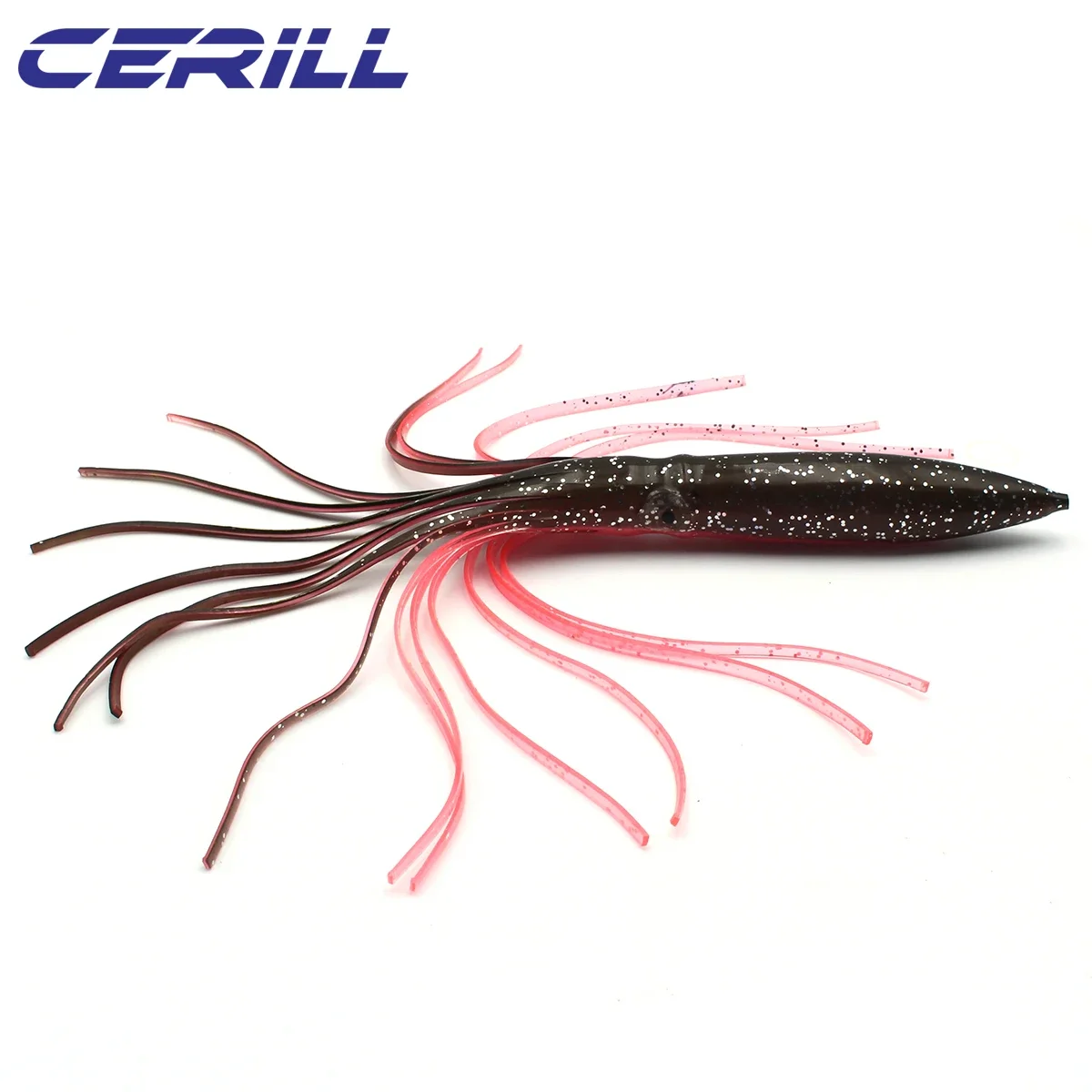 Señuelo swimbait de pulpo colores silicona para pesca marina - imagen 3