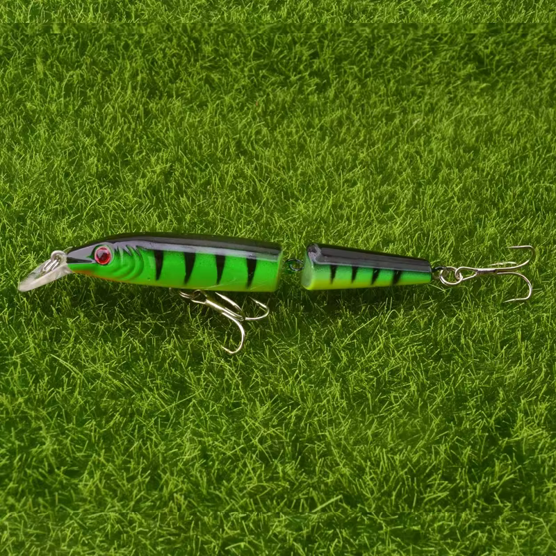 Crankbait multiarticulado para lucio 10,5 cm 9 g - imagen 5