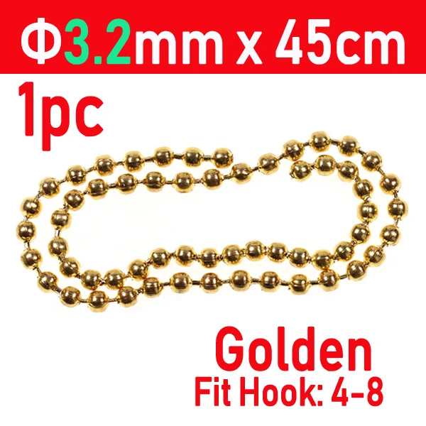 1pc Golden 3l2mm