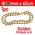 1pc Golden 3l2mm