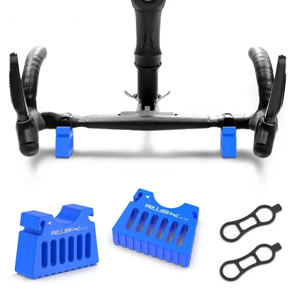 Soporte de Reparación de bicicletas de liberación rápida, estabilizador de estacionamiento de bicicletas ajustable antideslizante, soporte Universal invertido para bicicleta, 1 par - imagen 3