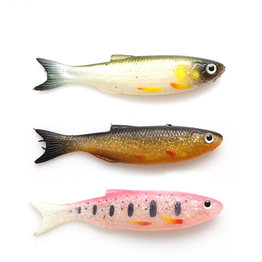 Mar Yolo-señuelo de cola de horquilla, cebo Artificial, 9cm, 9,6g, ojo 3D, biomimético, artículos de pesca - imagen 5