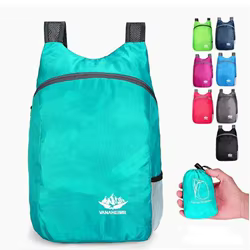 Mochilas plegables ultraligeras para exteriores para hombres y mujeres, mochila ligera y plegable, mochila de viaje, práctica bolsa plegable