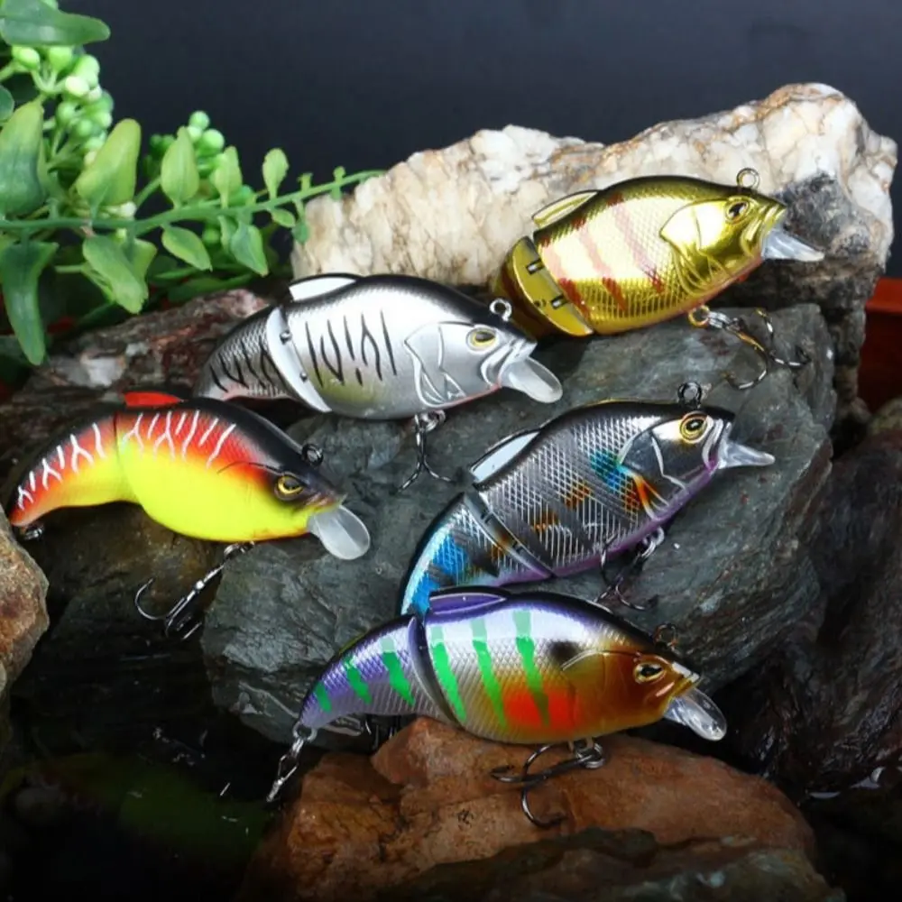 Biomimética-señuelo de pesca con vibración VIB, Wobblers, Crankbait, 7,5 cm/12g, sumergido, VIB, hundimiento, Artificial, sección múltiple, lubina - imagen 2