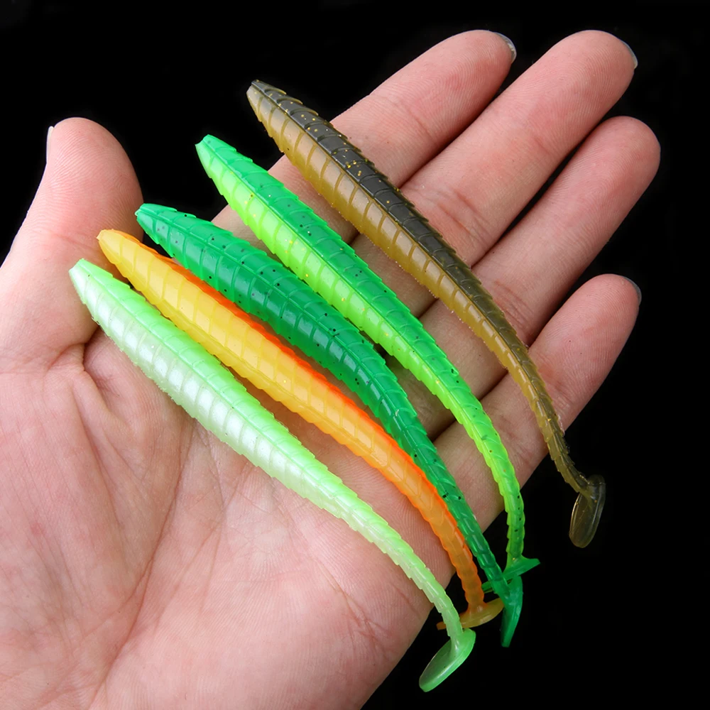 Walk Fish Swimbait de silicona con aroma para mar y trucha - imagen 4