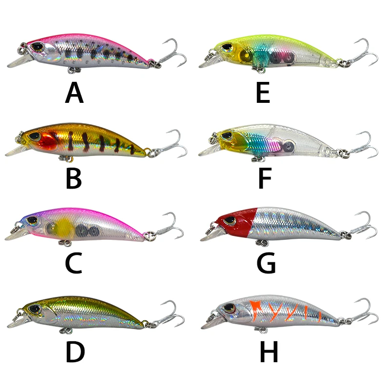 TAKEDO NB151 50mm 4g wobbler Señuelos de pesca de alta calidad señuelo de hundimiento de pececillo cebo duro - imagen 3