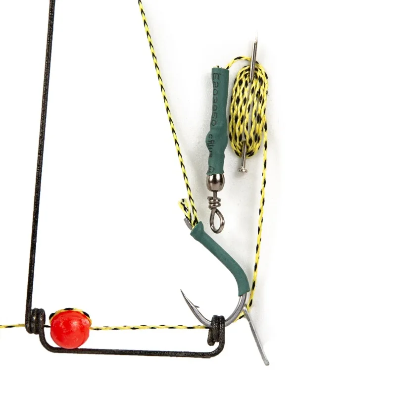 Anzuelo de pesca de explosión, 15G, 20G, 25G, 30G, señuelo de pesca, trampa de cebo, jaula alimentadora, anzuelo de pesca afilado con resortes de acero inoxidable - imagen 3