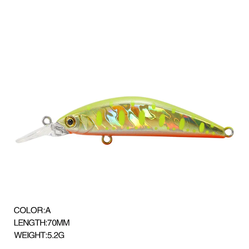 Minoluia sumergida, microvelocidad modificada japonesa, trucha Minoluia, pico alto, fundición larga, Top, Utilidad de equipo de pesca - imagen 4