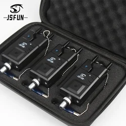 JSFUN 3+3 Alarmas de mordedura inalámbricas impermeables para carpa