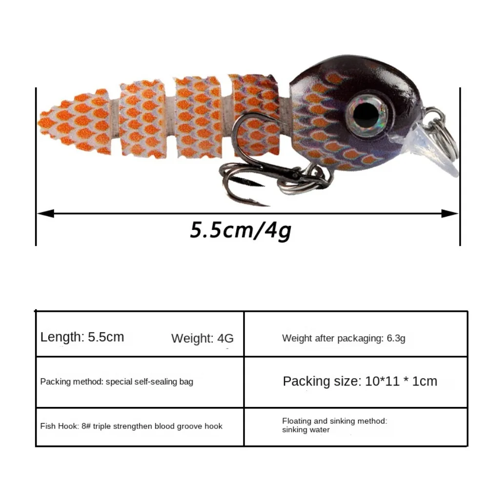 Este señuelo de pesca es 5