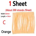 Orange 1 sheet