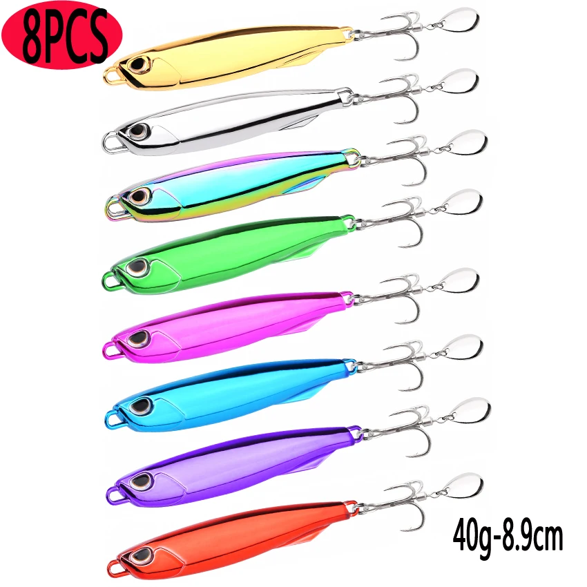 8PC-40g-With 1 hook