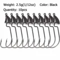10pcs 2.5g black