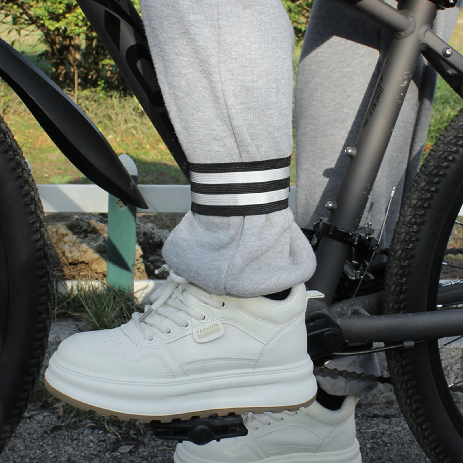 Correa de tobillo para brazo de ciclismo para hombres y mujeres, correa reflectante para deportes nocturnos, pulsera protectora para ciclismo, correr, juego de pelota - imagen 3