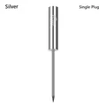 Silver-single plug